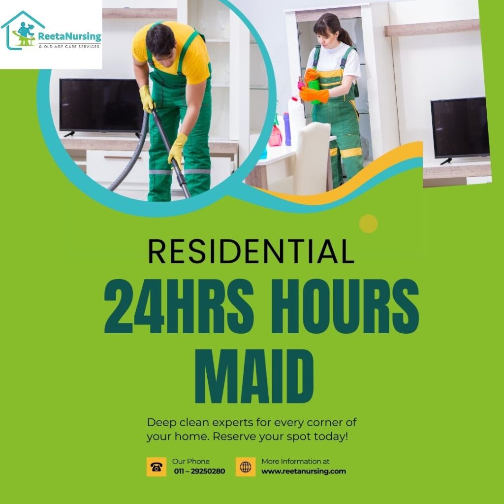 24-Hour House Maid Services in Faridabad