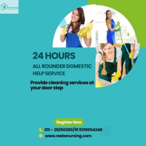 24-Hour House Maid Services in Gurgaon