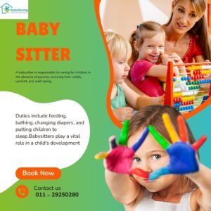 baby sitter in Delhi