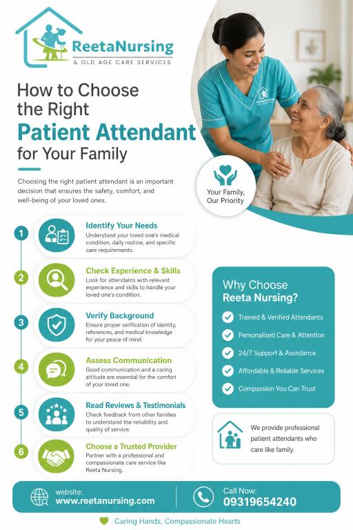 How to Choose the Right Patient Attendant for Your Family