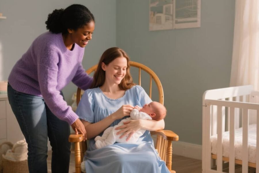 Japa Maid for Newborn Baby | Expert Postnatal Care Delhi